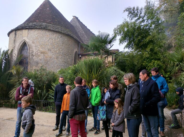 Visite de groupe à la Roque Gageac