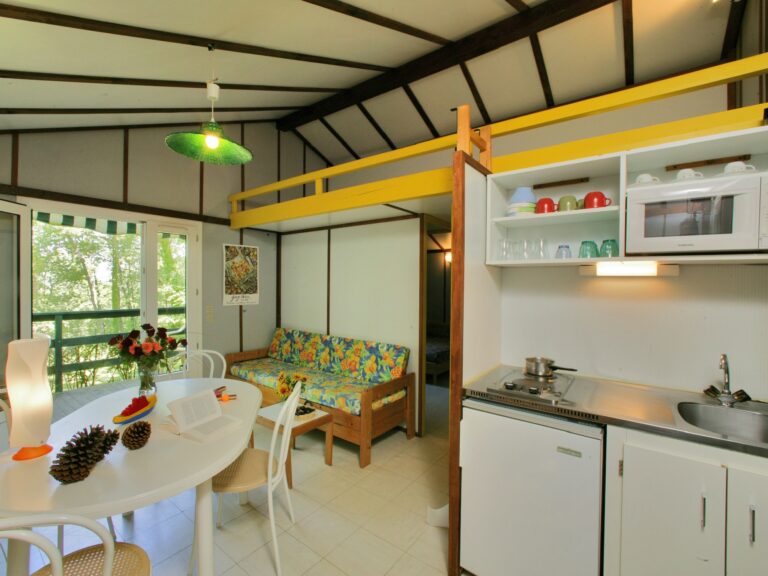 Cuisine du chalet pour personne à mobilité réduite