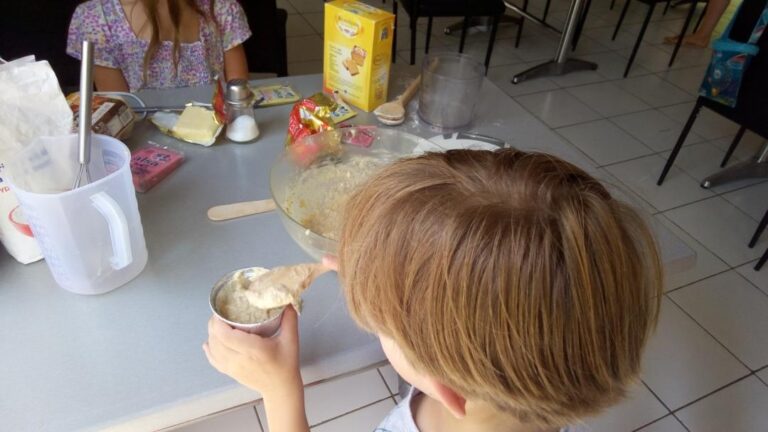 Atelier gâteau aux noix du Périgord, pour les apprentis pâtissiers