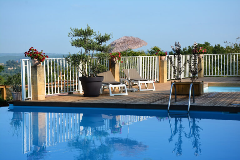 La terrasse des Ventoulines, avec vue sur la vallée de la Dordogne, un endroit exceptionnel!